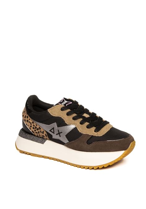 Sneaker big star girl animalier SUN 68 | BZ44218BIG STARGIRL MIX MATERIAL-11